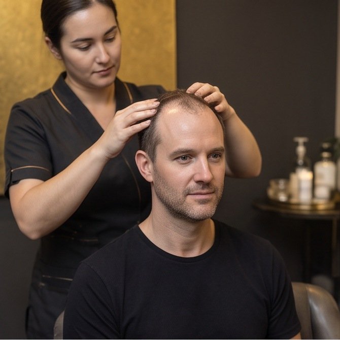 Hair Loss Package (7 Sessions) — illustrative spa treatment photograph