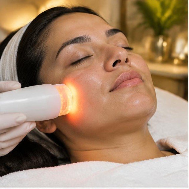 LUMY GLOW — illustrative spa treatment photograph